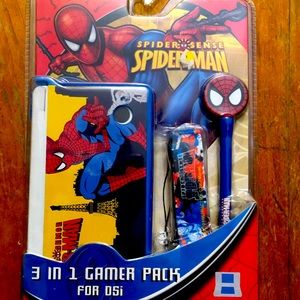 RARE! Spider-Man 3-in-1 DSI game kit.